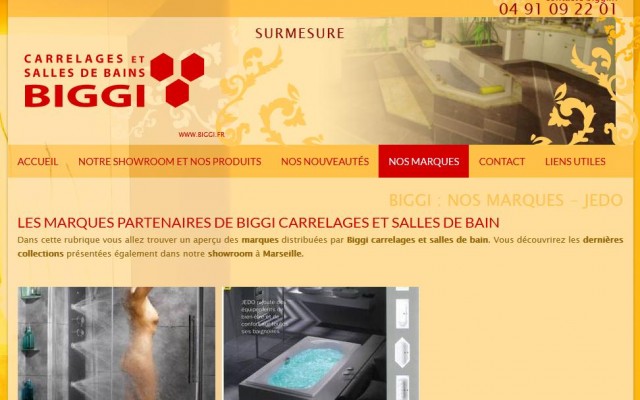 Carrelages et mobilier de salle de bain Marseille - Biggi.