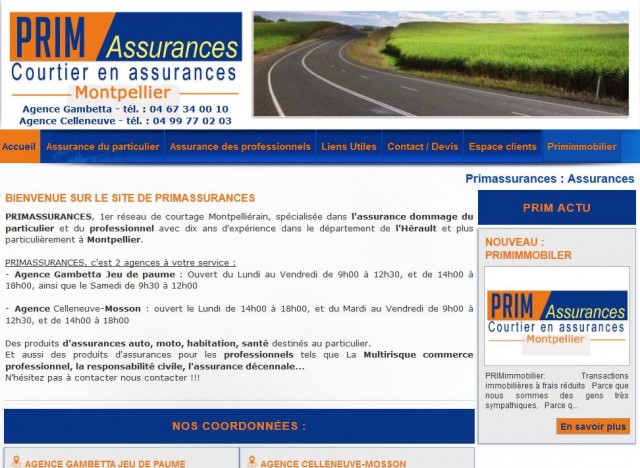 Assurances auto moto au meilleur prix - Montpellier 34