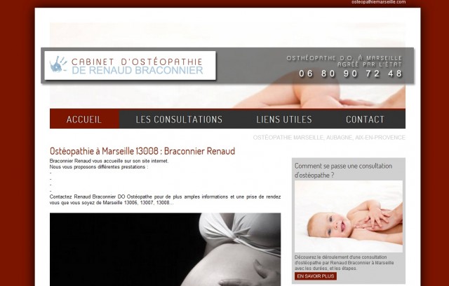 Soins ostéopathes à Marseille 13008 - Renaud Braconnier