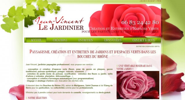 Entretenir son jardin près de Marignane - Jean Vincent le Jardinier
