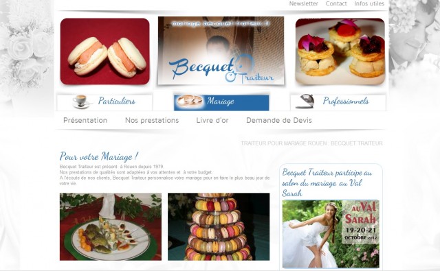 Trouver un bon traiteur pour mariage en Seine-Maritime - Becquet Traiteur