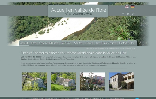 Trouver sa location de vacances en Ardèche - Les Gîtes de l'Ibie