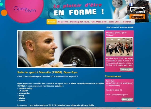 Salle de sport à Marseille - Open Gym