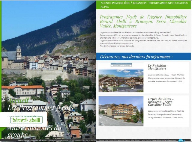 Programmes neufs à Briançon - Bérard Abelli