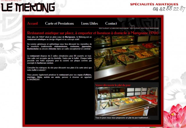 Restaurant asiatique à Marignane - Le Mekong