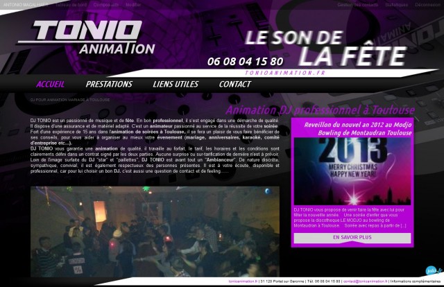 Animation avec DJ pour mariage et soirées à Toulouse - Tonio Animation