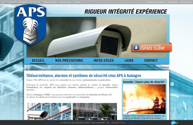 Alarmes et télésurveillance à Aubagne - Aubagnaise de Protection et de Sécurité (APS)