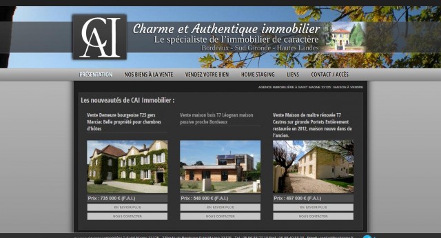 Trouver une agence pour acheter une maison bourgeoise près de Bordeaux – CAI Immo