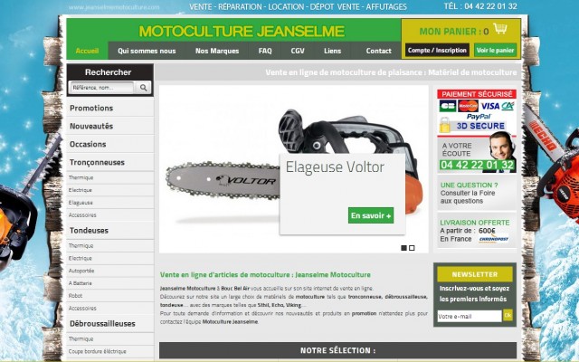 Où acheter une tondeuse autoportée ? - Motoculture Jeanselme