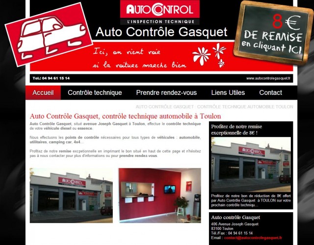 Contrôle technique à Toulon : Auto Contrôle Gasquet