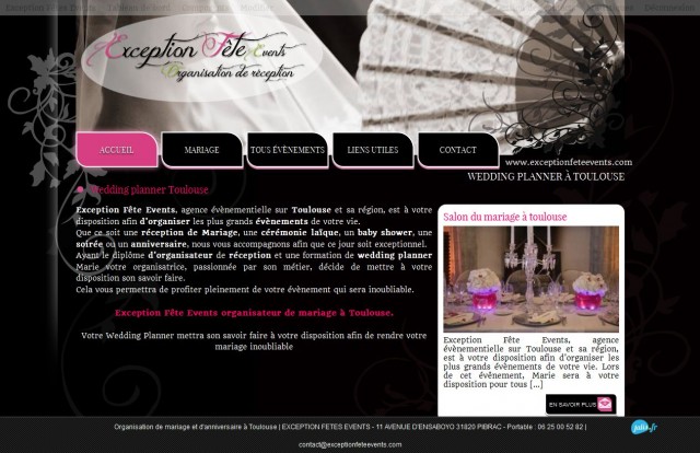 Wedding planner à Toulouse - Exception Fêtes Events