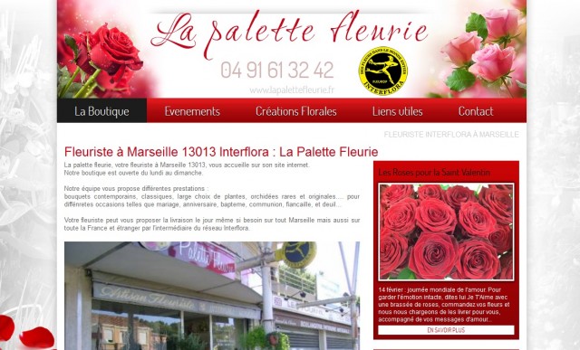 Livraison de bouquets de fleurs à Marseille 13013 - La Palette Fleurie