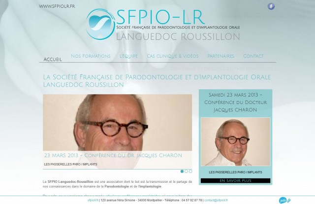 Organisation de conférences en chirurgie dentaire à Montpellier - SFPIOLR