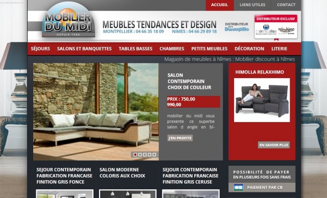 Où trouver des meubles pas chers design dans le Gard ? - Mobilier du Midi