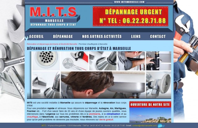 Plombier pour dépannage en urgence à Marseille - Monteur Installateur Thermique et Sanitaire
