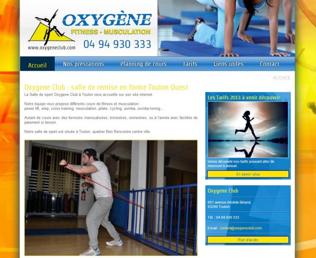 Tester un cours de zumba à Toulon chez Oxygène Club