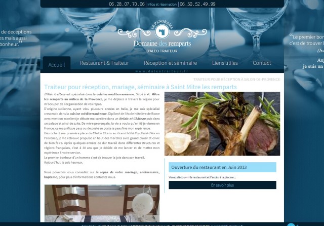 Où louer une salle de réception en plein cœur de la Provence ? D’Aléo Traiteur