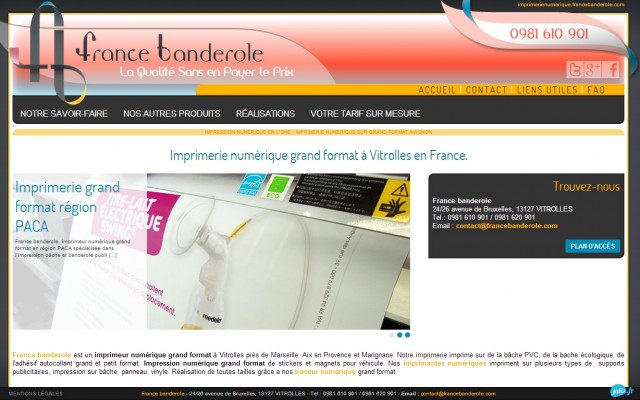 Sur quel site réaliser une impression numérique de qualité en ligne ? - France Banderole