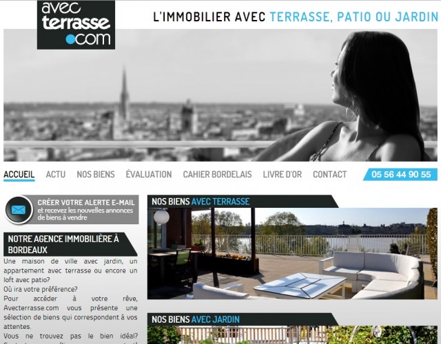 A la recherche d'un bel appartement avec terrasse en vente sur Bordeaux - Avecterrasse.com