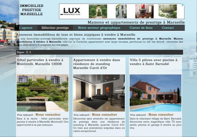 Trouver un bien immobilier de prestige à Marseille
