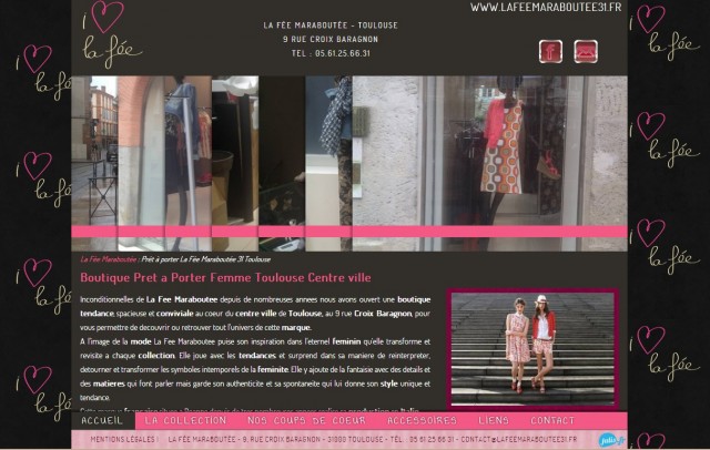 Pret à porter haut de gamme, vêtements et accessoires femme La Fée Maraboutée 31 Toulouse