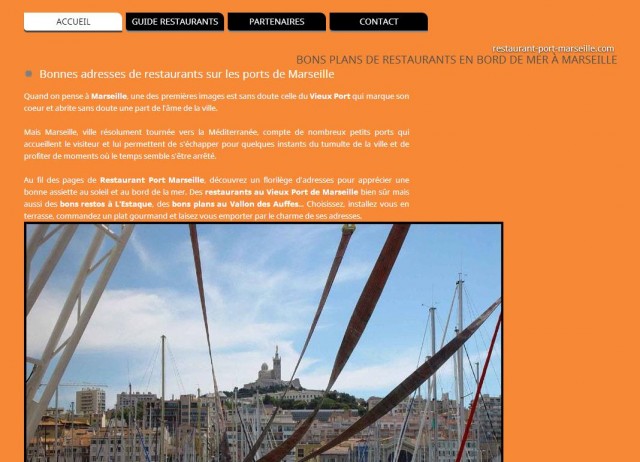 Restaurants sur le Vieux Port à Marseille