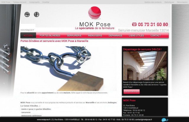 Poser une porte blindée pas chère sur Marseille - MOK pose