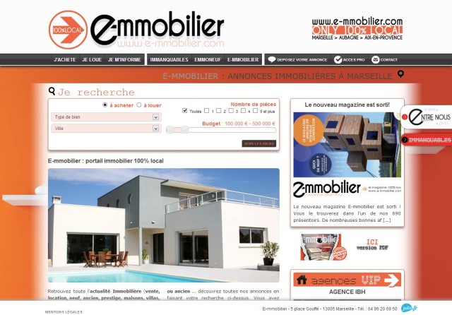Comment trouver une maison à vendre en PACA ? E-mmobilier
