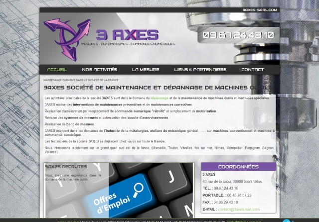 Comment entretenir une machine industrielle en PACA ? 3 Axes