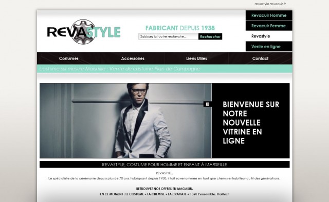 Costume de cérémonie à Marseille - Revastyle