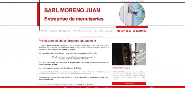 Cherche serrurier pour porte claquée à Aix-en-Provence – SARL Moreno Juan