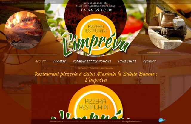 Bonne pizzeria à Saint-Maximin - Pizzeria L'Imprévu