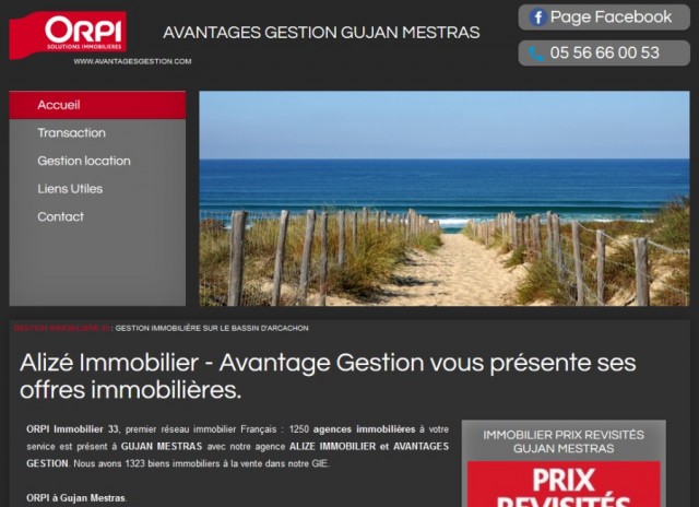 Avantages Gestion - Gestion immobilière sur Gujan Mestras en Gironde 33
