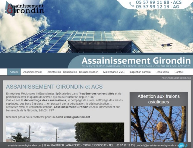 Assainissement Girondin pour la maintenance de vos canalisations sur Bordeaux