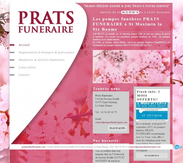 Pour l'organisation d'obsèques à Saint Maximin - Prats Funéraire