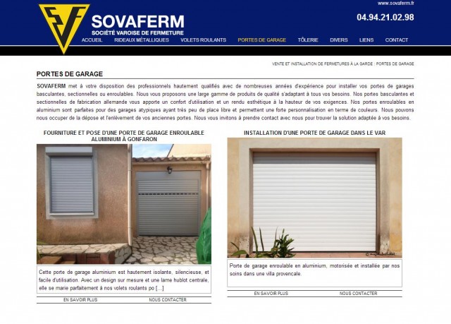 Comment installer un rideau métallique à Toulon ? Sovaferm 