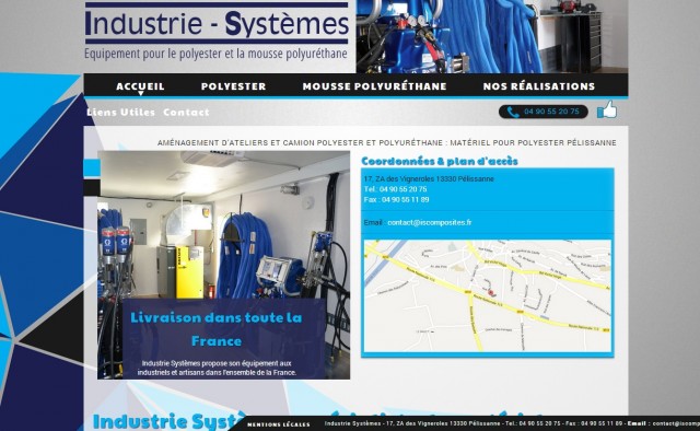 Quelle entreprise pour l'aménagement d'atelier avec polyester ? - Industrie Systèmes