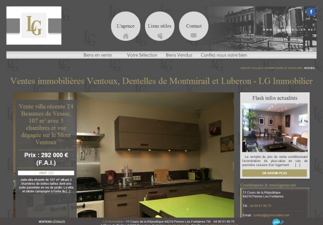 A la recherche d’une résidence secondaire dans le Vaucluse ? LG Immobilier
