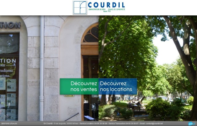 Gestion locative, location immobilière à Nîmes - SA Courdil
