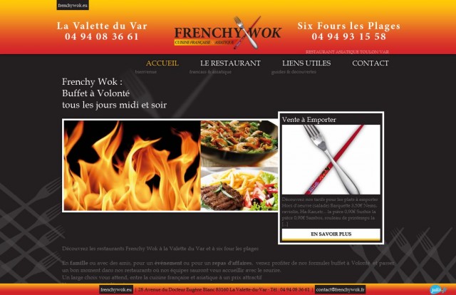 Restaurants asiatiques à La Valette et Six-Fours - Frenchy Wok