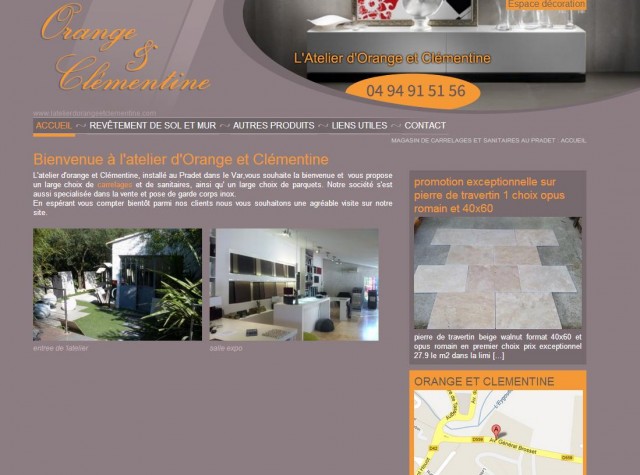 Où acheter du carrelage imitation bois dans le Var? L'Atelier d'Orange et Clémentine