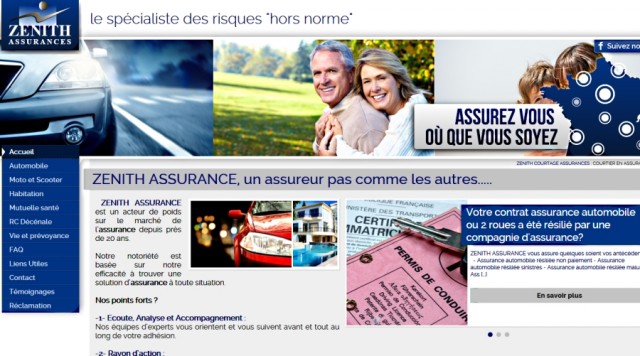 Courtier en assurances, Zenith Assurances spécialiste malus et sinistres.