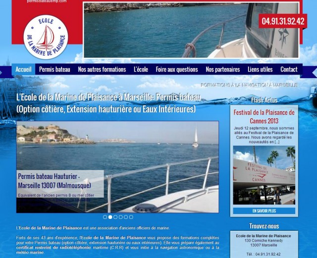 Où passer son permis bateau à Marseille? Ecole de la Marine de Plaisance