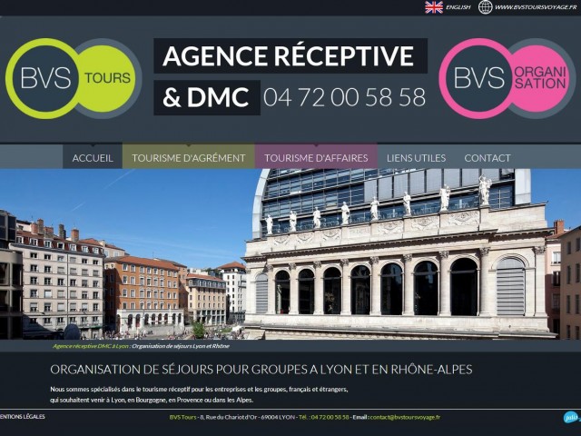 Organiser un séjour pour groupe à Lyon - BVS Tours