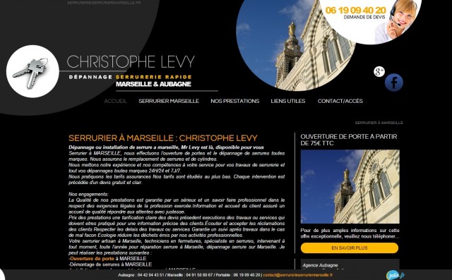 Qui appeler pour un dépannage serrure d'urgence à Marseille ? - Christophe Levy