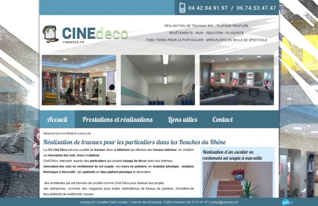 Agencement de salle de spectacle à Marseille - Ciné Déco