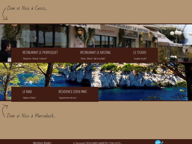 Le Perroquet Cassis - Restaurant sur le port de Cassis
