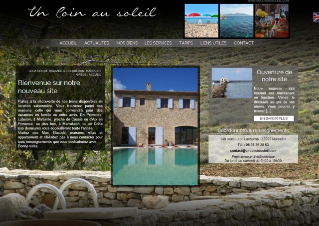 Louer un mas provençal avec piscine pour des vacances dans le Luberon avec Un Coin au Soleil