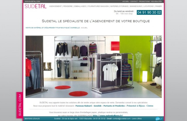 Spécialiste de l'agencement de boutique à Marseille - Sud Etal