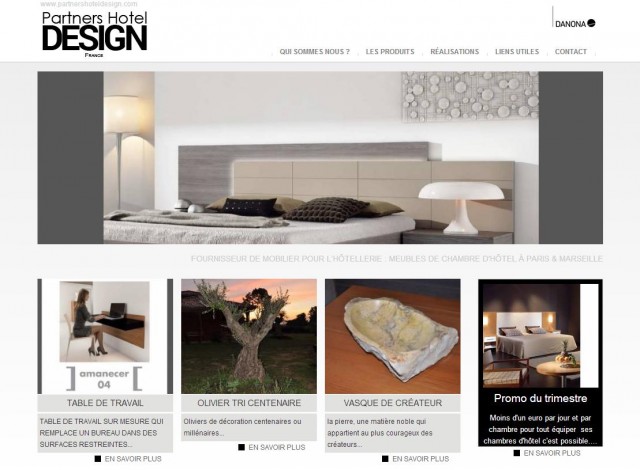 Où acheter du mobilier pour l'hôtellerie à Marseille? Hotels Partners Design